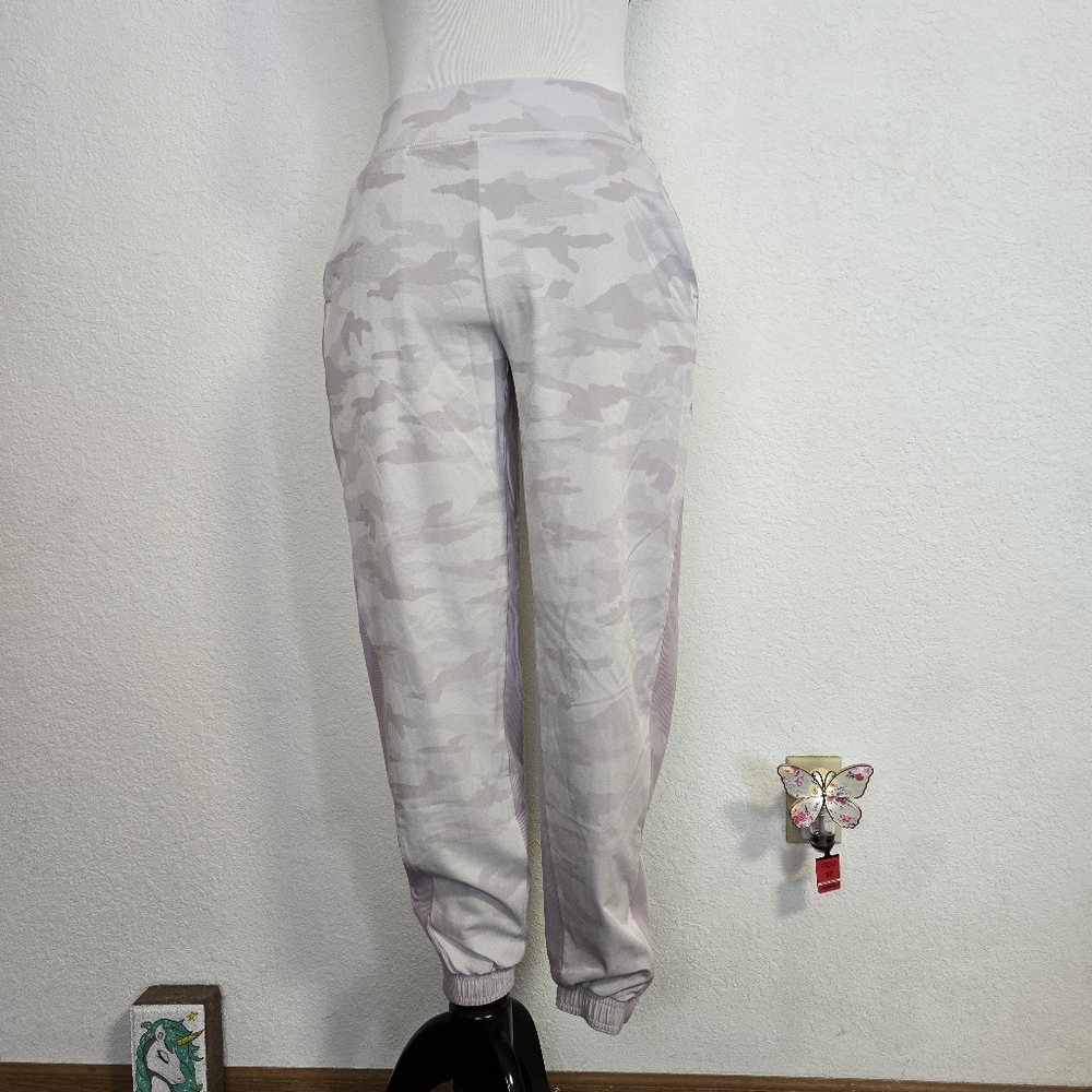 Athleta Brooklyn Purple Camo Joggers